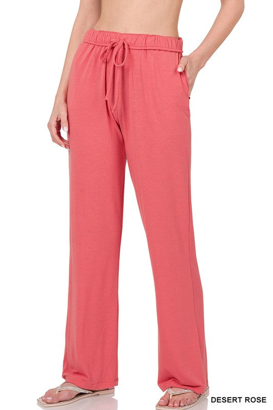 DRAWSTRING LOUNGE PANTS